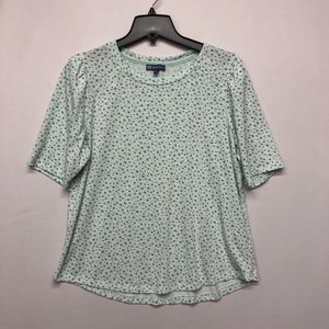 Democracy Women Short Sleeve Blouse Top Shirt Size Extra Large M108 -22
